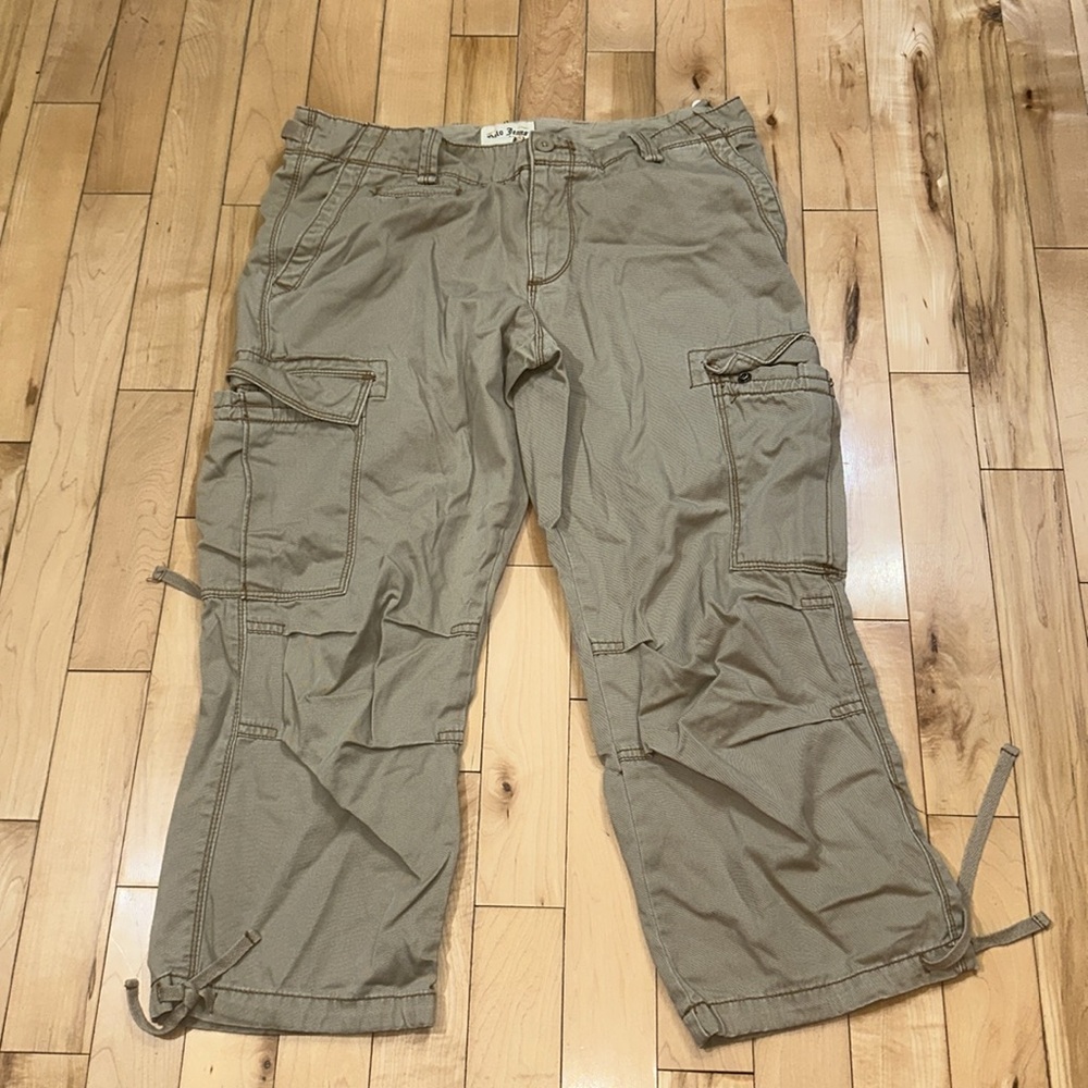 Vintage Polo Jeans Khaki Capris